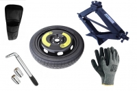 Kit - Pneu suplente TESLA MODEL Y R19 5x114,3x64,1 + chave de caixa + macaco + capa para macaco
